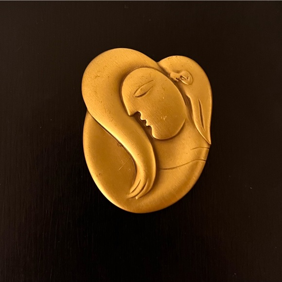 After Picasso Brooch and Earrings Guggenheim Edition Profile of Marie Thérese - Picture 1 of 5